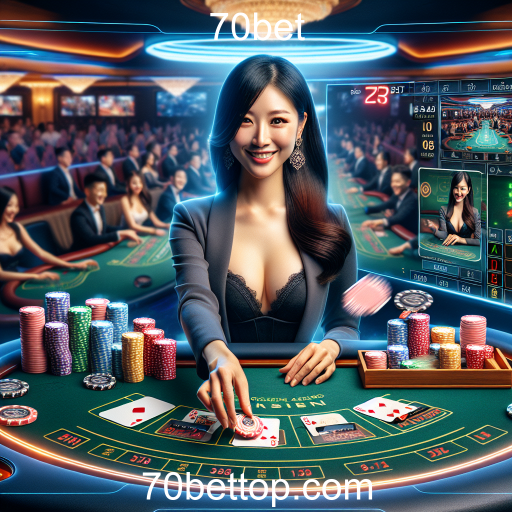 Descubra a Emoção do Live Casino na 70bet